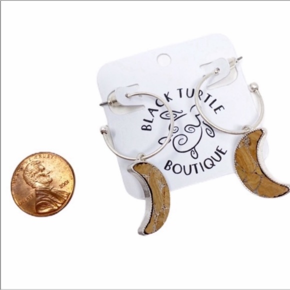 Moon Cork Earrings NEW - Picture 6 of 7